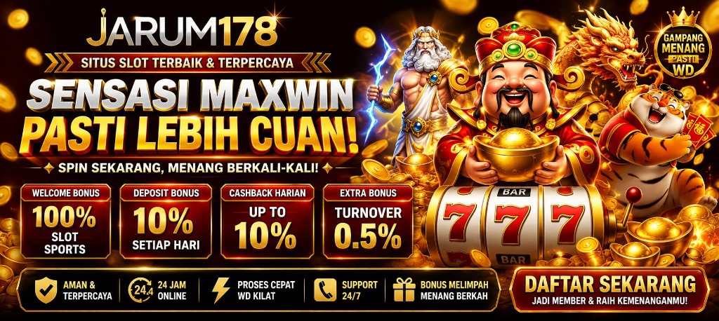 INDO178 guaranteed profit sensation banner — prosperity 288 welcome bonus, daily gold lion cashback